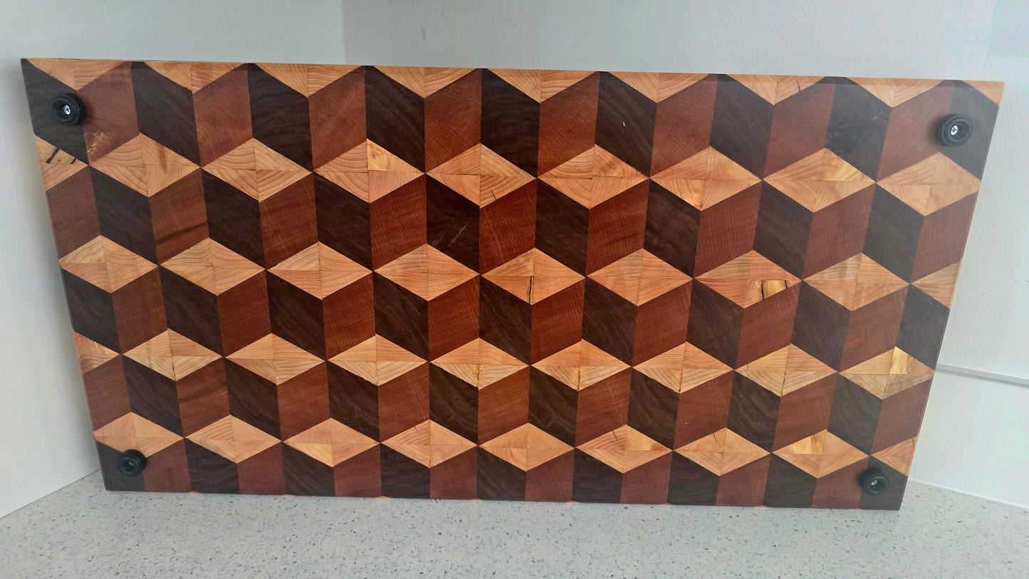 3D Cube Chopping Board