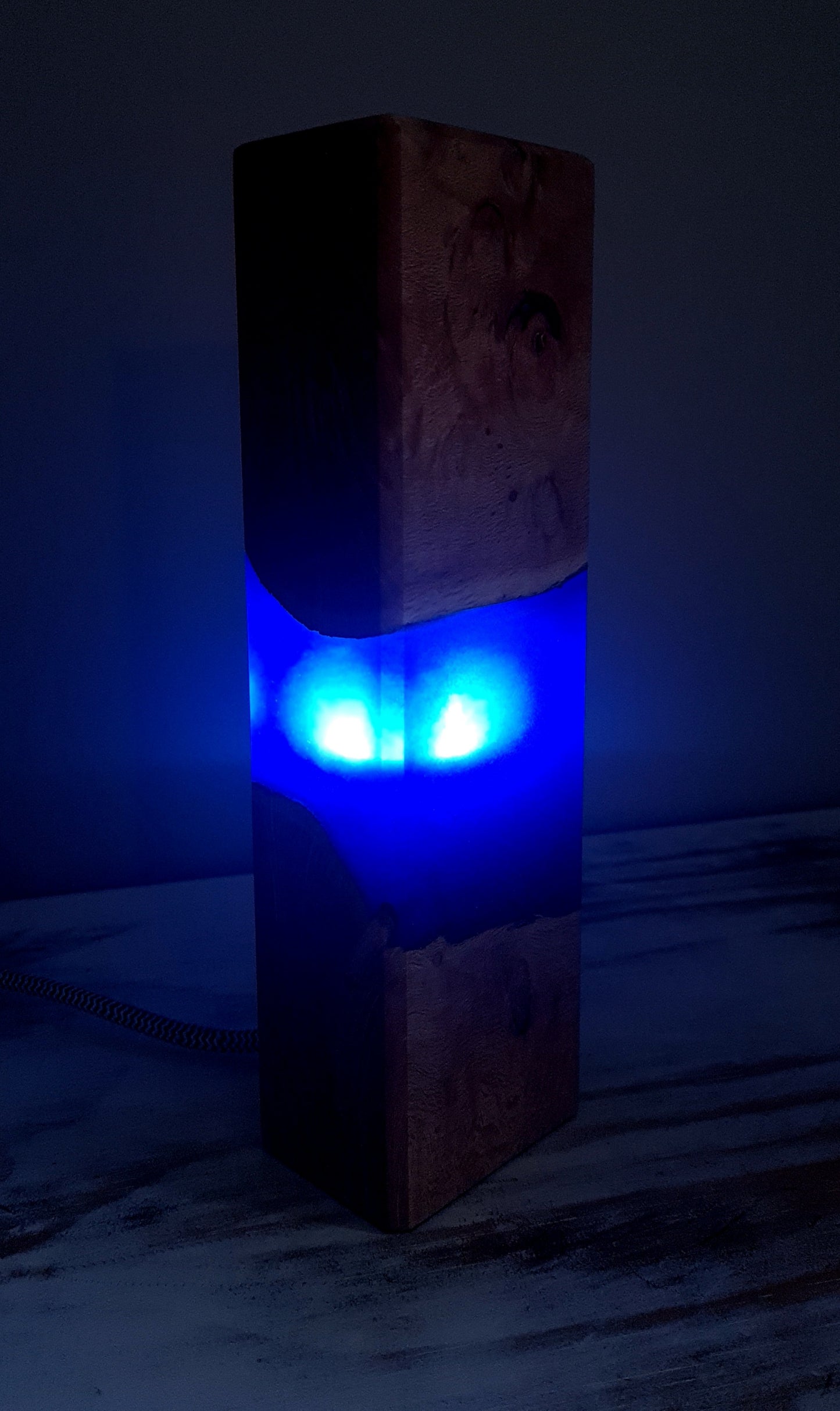 Resin epoxy night light