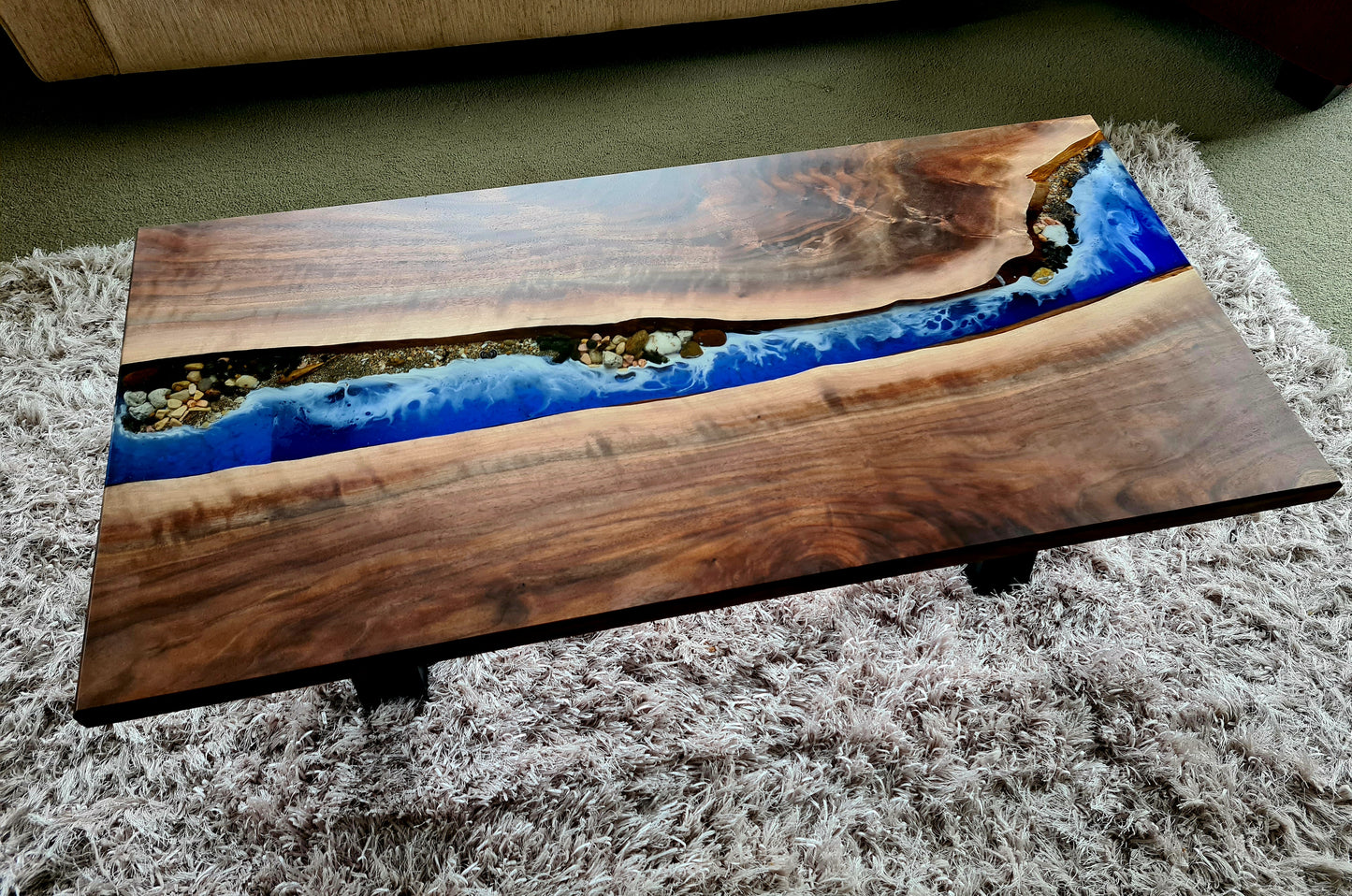 Resin Ocean Coffee Table