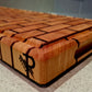 Macrocarpa Brick Chopping Board