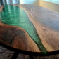 Black Walnut Oval Dining Table