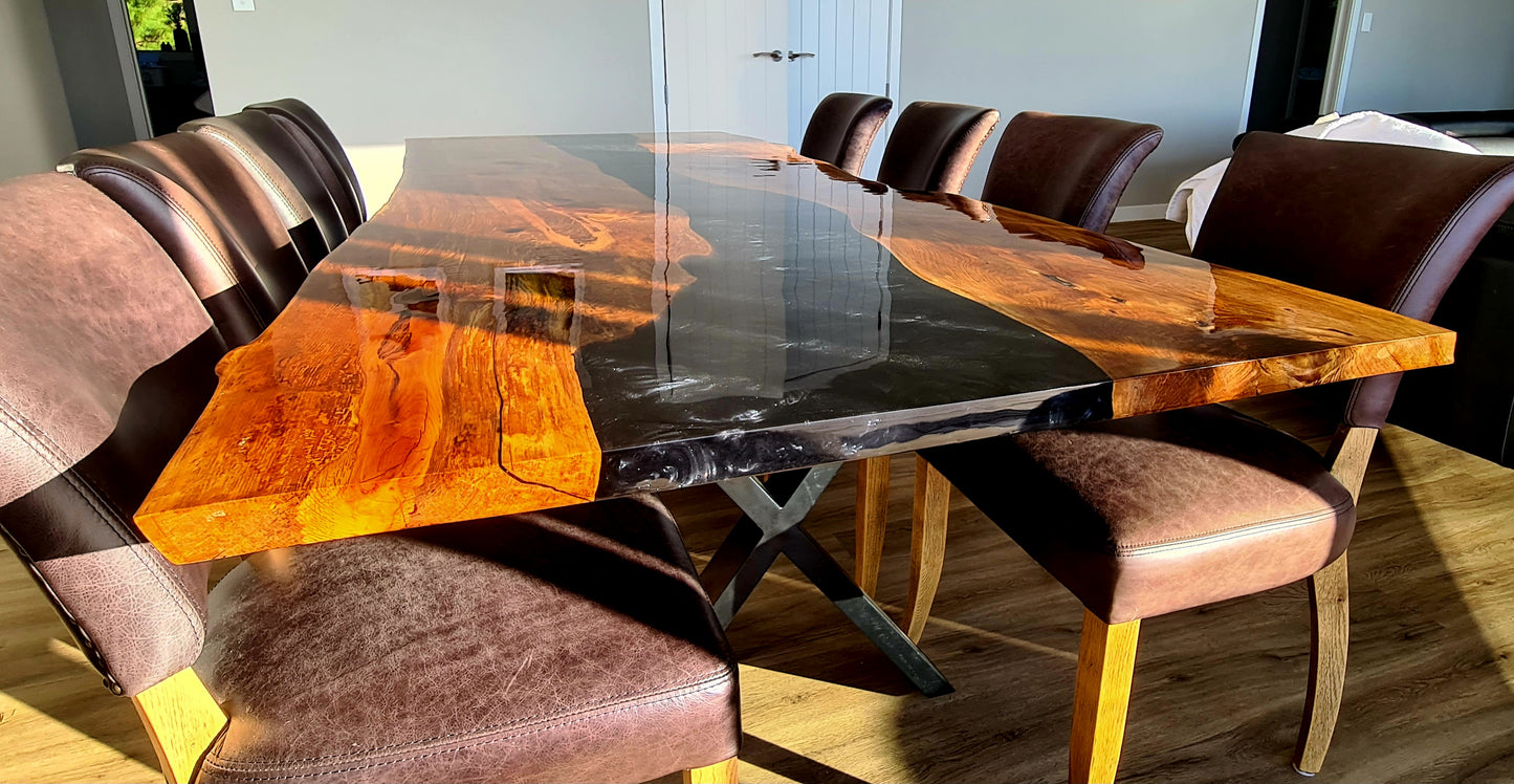 Rimu Live Edge River Table