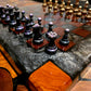 Bronze & Grey Chess Board