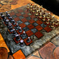 Bronze & Grey Chess Board