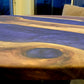 Round Black Walnut Dining Table