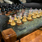 Blackish gold Chess Board