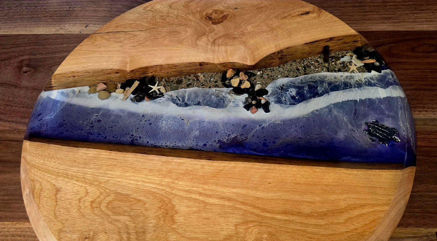 resin epoxy lazy susan