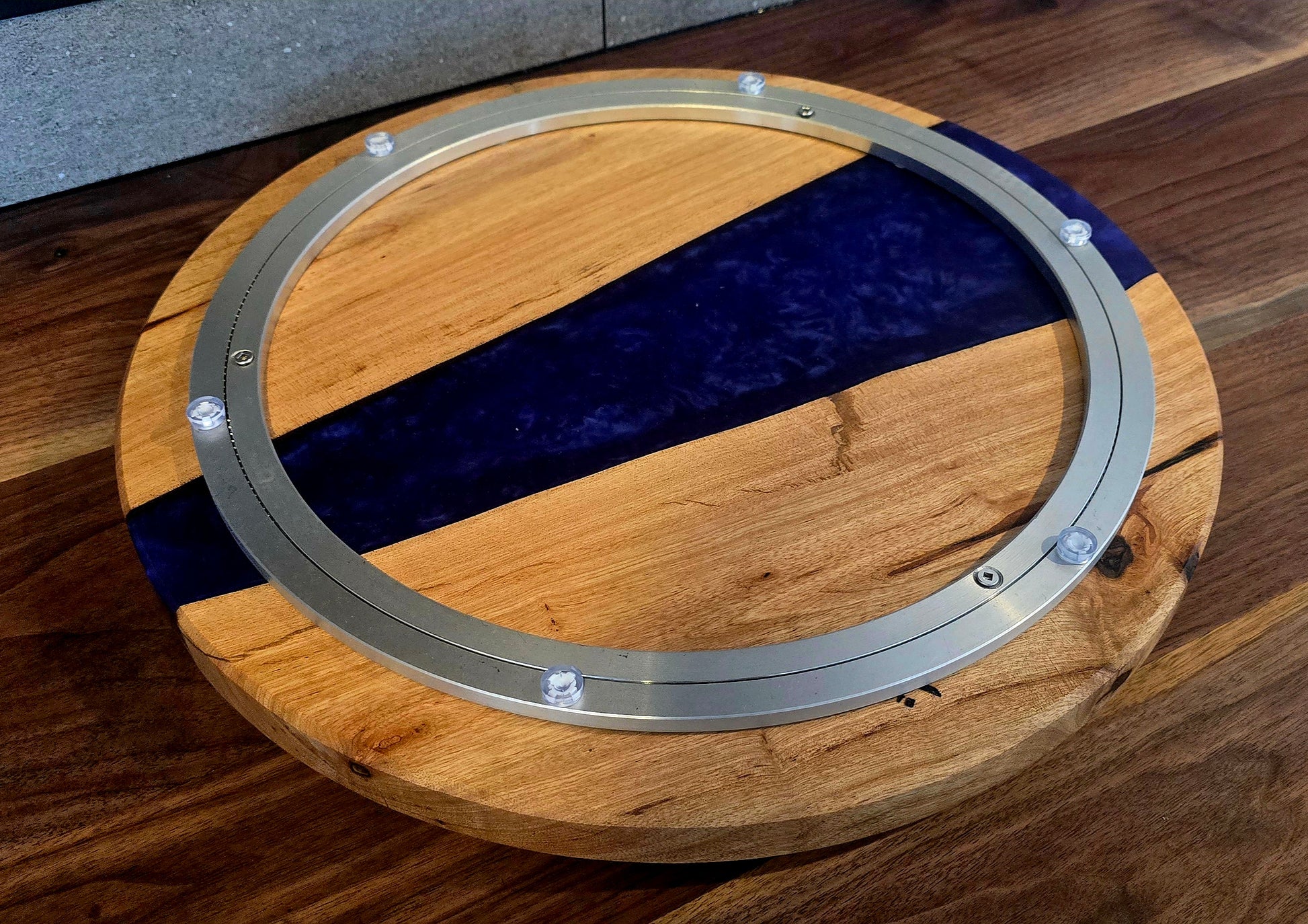resin epoxy lazy susan