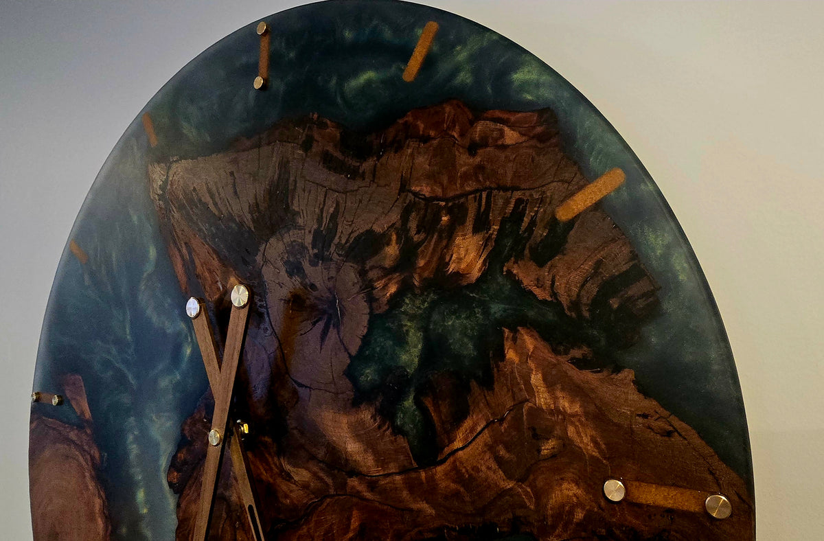 Resin epoxy Clocks
