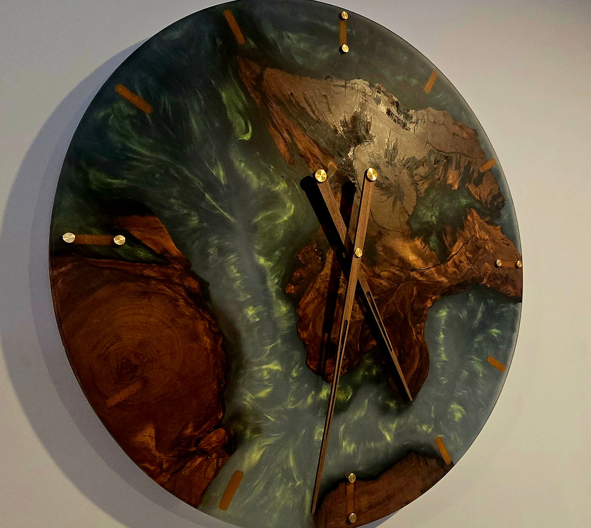 Resin epoxy Clocks