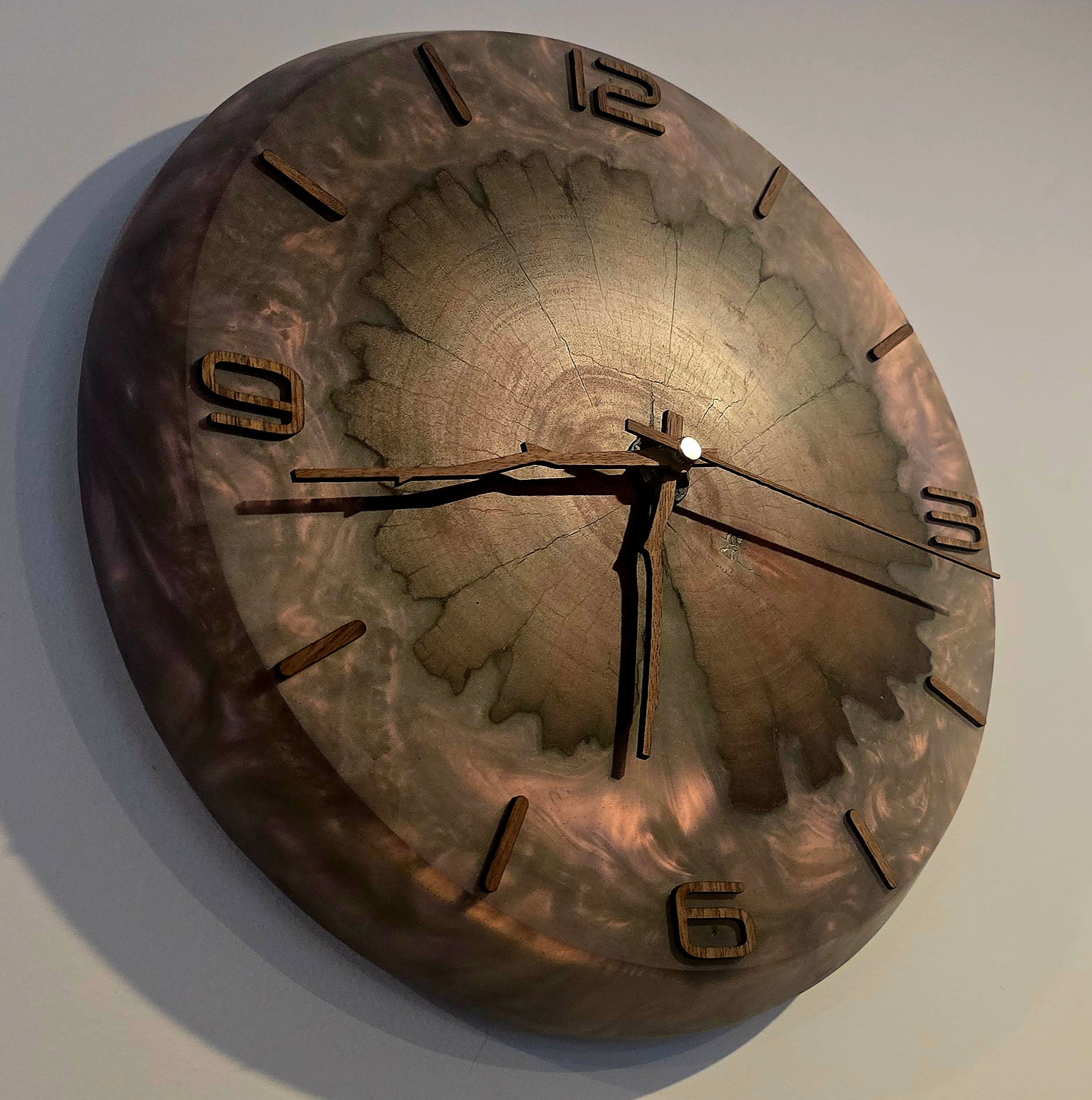 resin epoxy clock
