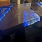 Resin epoxy coffee table
