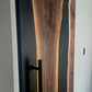 Resin epoxy barn door