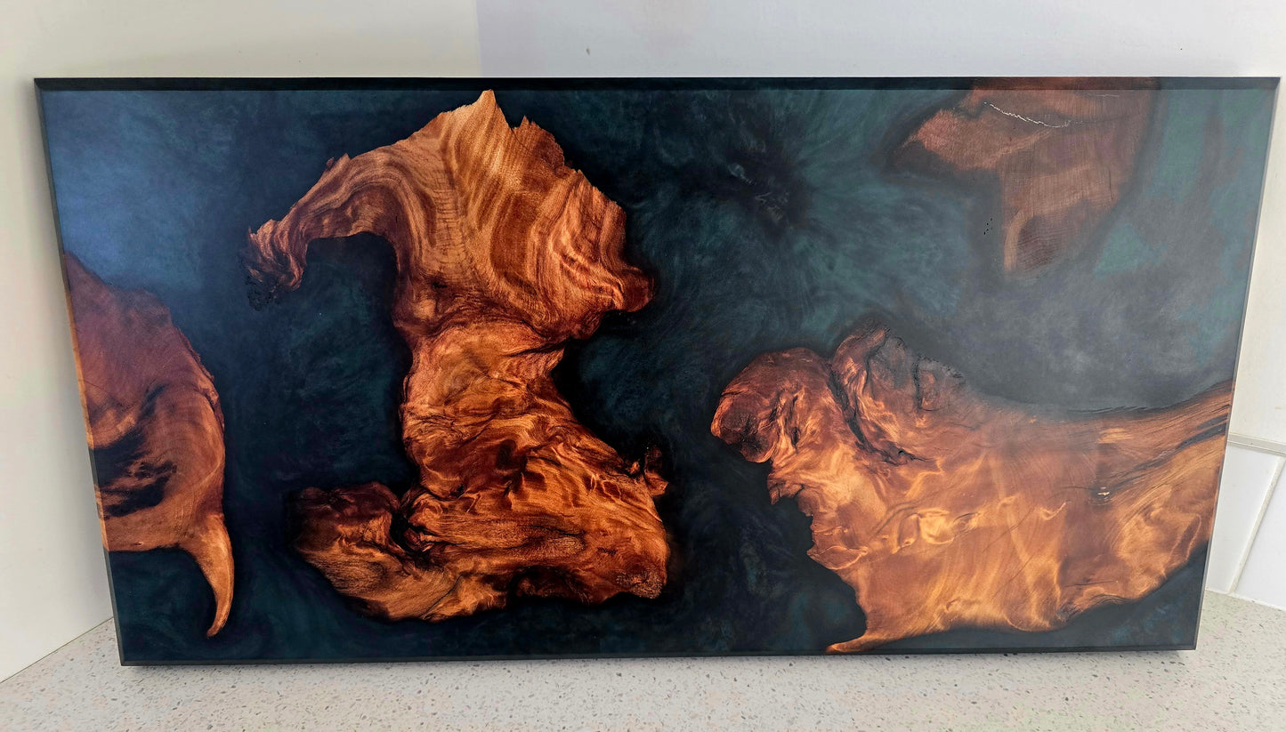 Resin epoxy cutting board 
