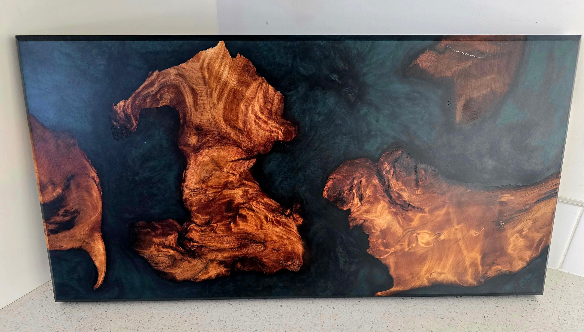 Resin epoxy cutting board 