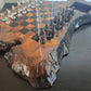Resin epoxy chess board 