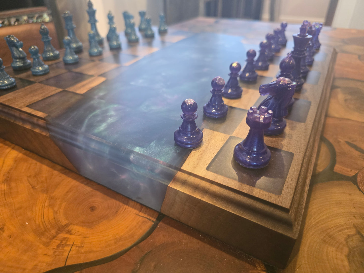 Walnut Chess Board