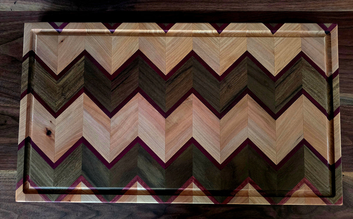Zig Zag Chopping Board