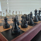 Resin epoxy chess board