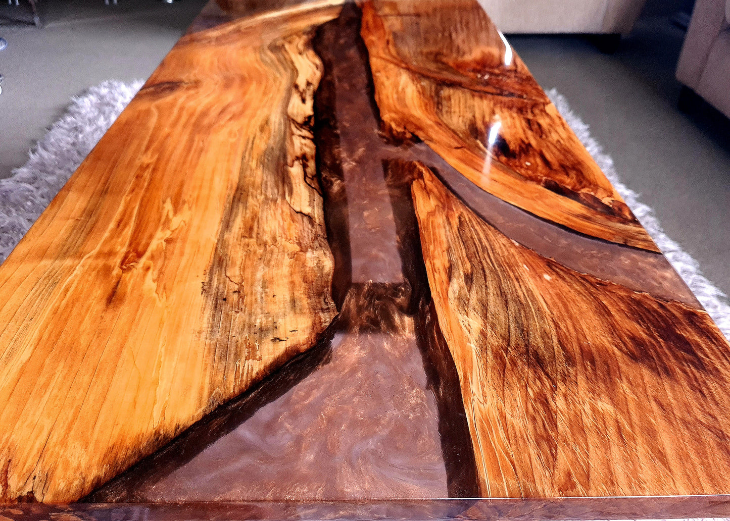 Resin River Table