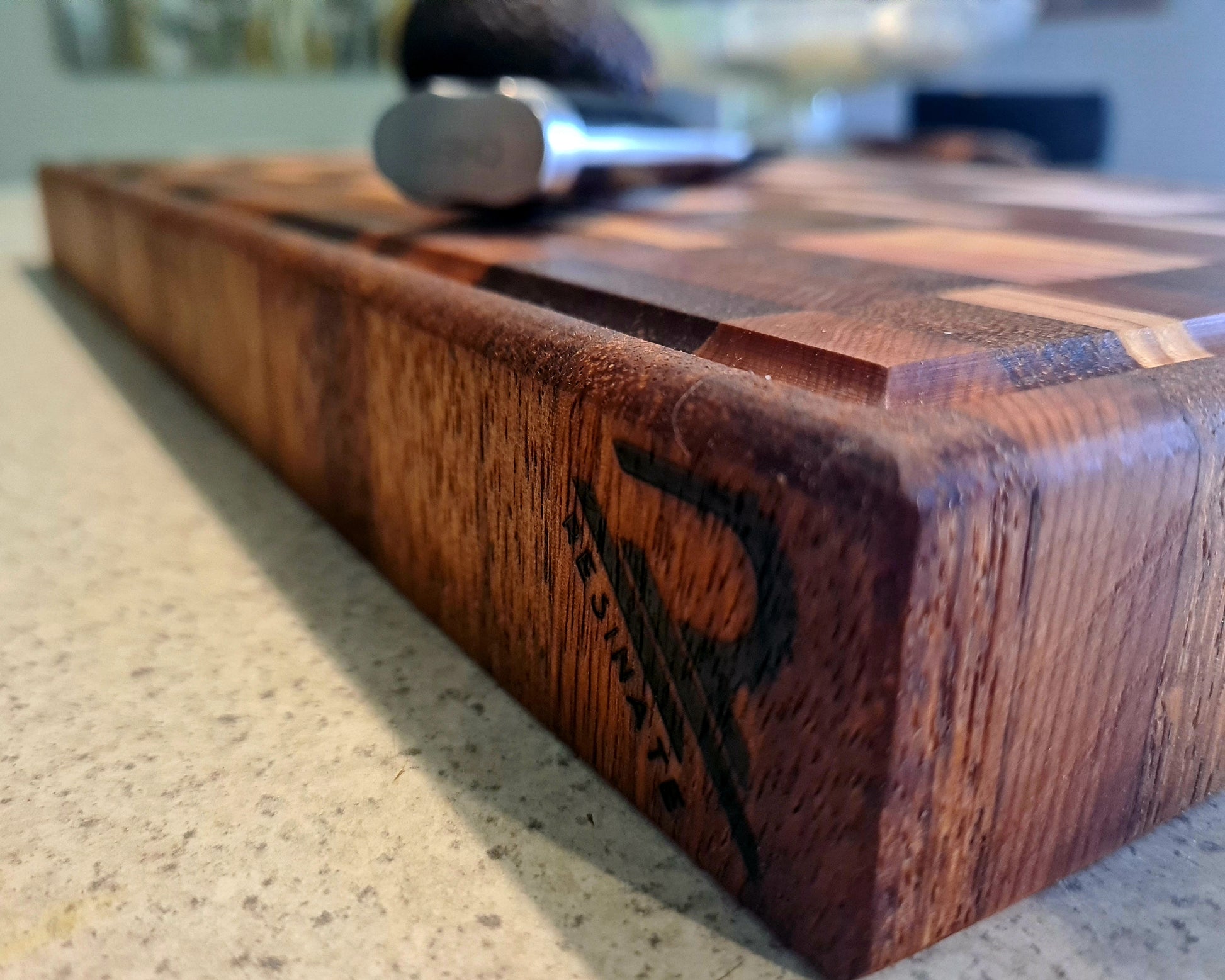 end grain chopping board