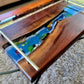 Resin serving board