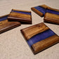 Resin coasters