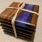 Resin coasters