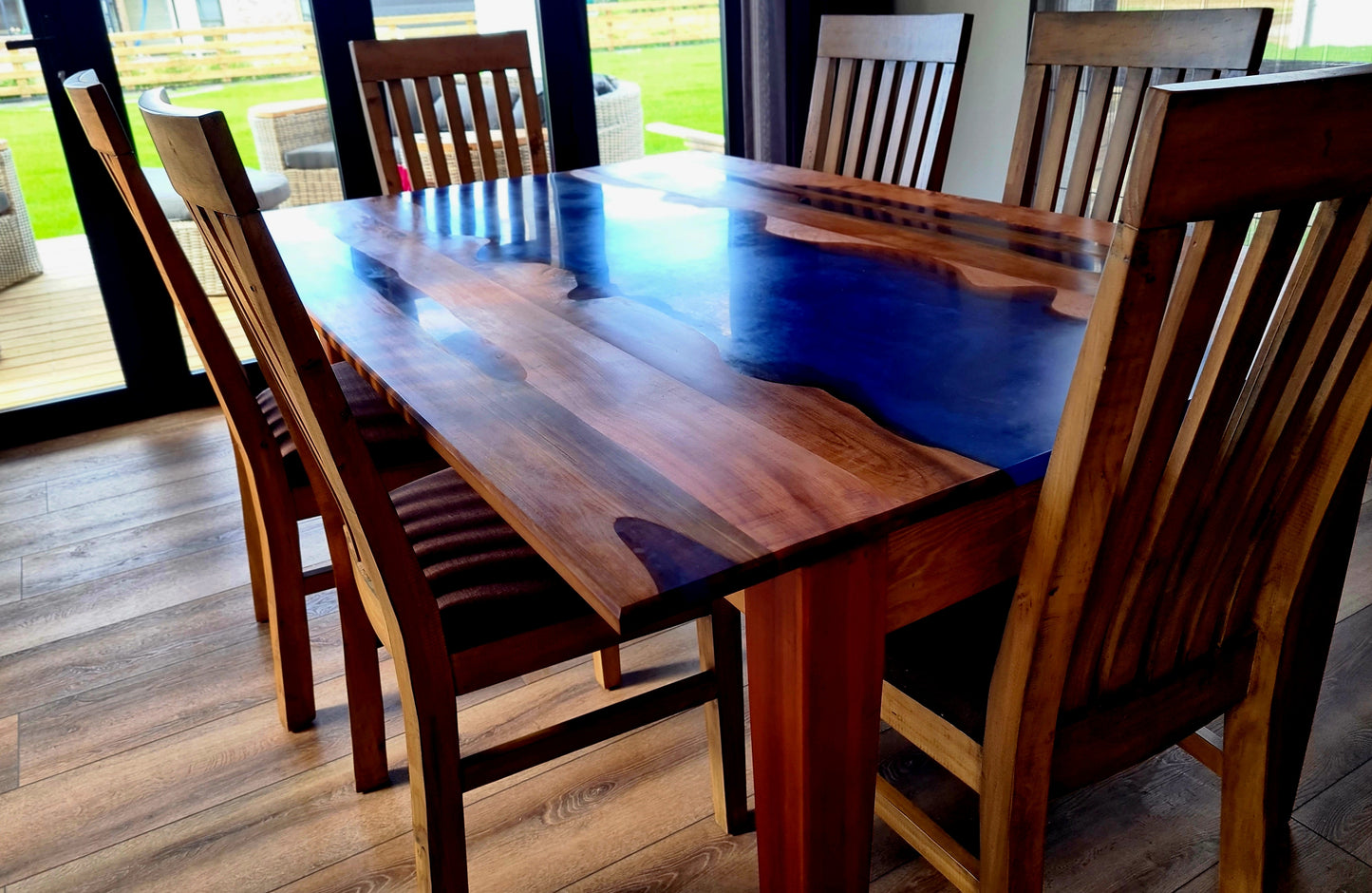 Refurbished Swamp Totara Dining Table