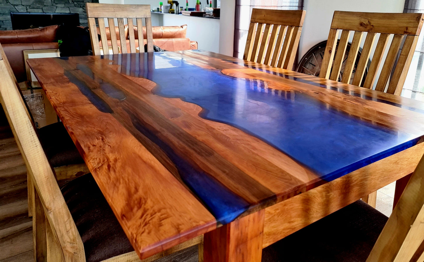 Refurbished Swamp Totara Dining Table